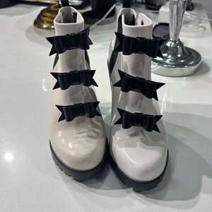 MELISSA + KARL LAGERFELD BOOTS